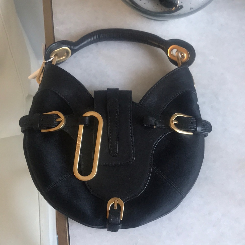 ✅💯Authentic✅ Jimmy Choo Satin and Calfskin bag